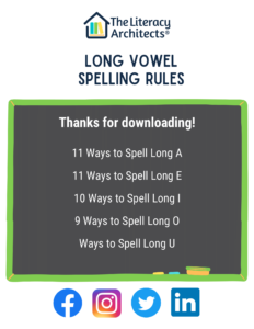 Long Vowel Spelling Rules download
